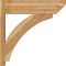 Ekena Millwork Thorton Slat Rough Sawn Outlooker, Western Red Cedar, 8"W x 30"D x 30"H OUT08X30X30THR06RWR - alternate 3